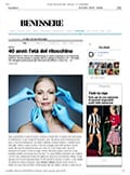 Article: D Benessere 40 anni: l'et'a del ritocchino