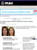 Article: Dr. Renato Calabria, inventor of Stem Cell Face-lift